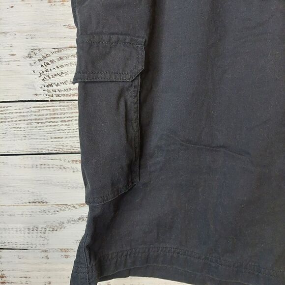 Retreat Men's Elastic Waist Drawstring Black Shorts sz 42 - Picture 4 of 11